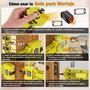 Herramienta para Rebaje de Cerraduras en Puertas madera – Guía para Cincelado Door Latch  Instalación  1-3/8" y 1-3/4” con Guía de Perforación Ajustable y Sierra Copa