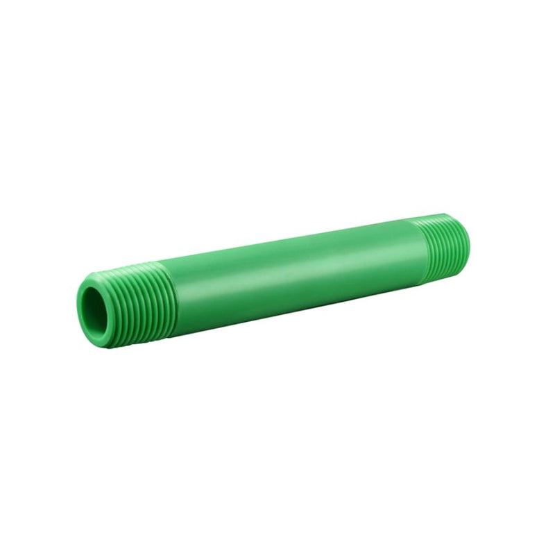 Niple PPR 1/2" NPT x 4" verde