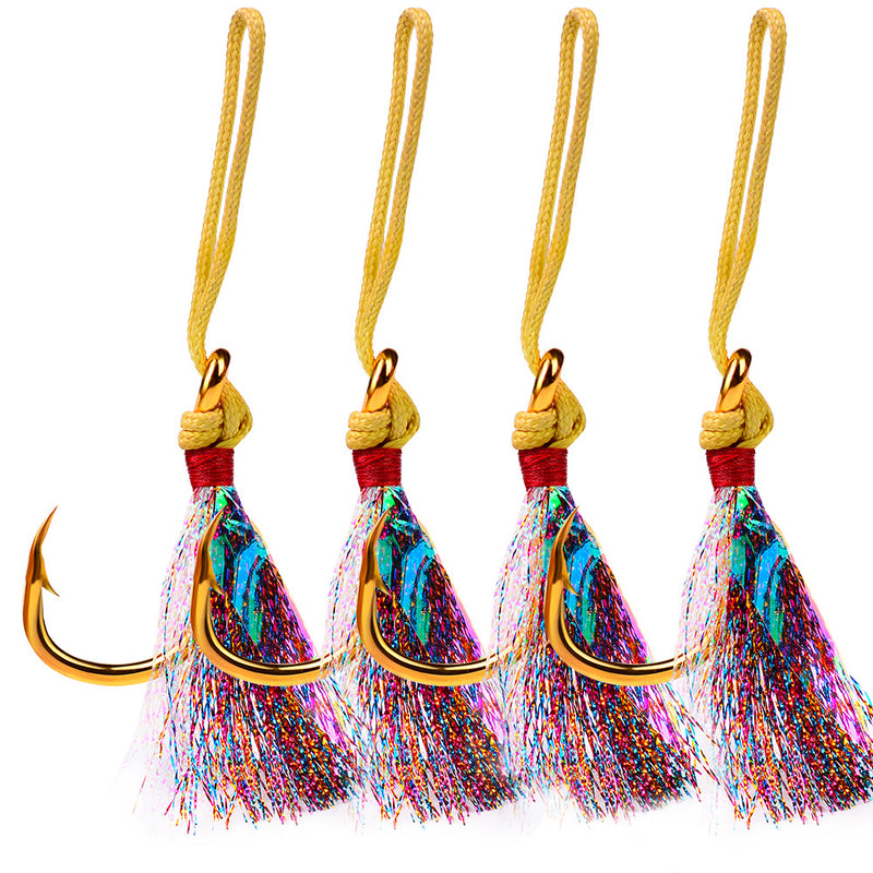 Anzuelos kit (5 unidades), Dorados tipo señuelo