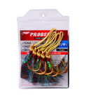 Anzuelos kit (5 unidades), Dorados tipo señuelo