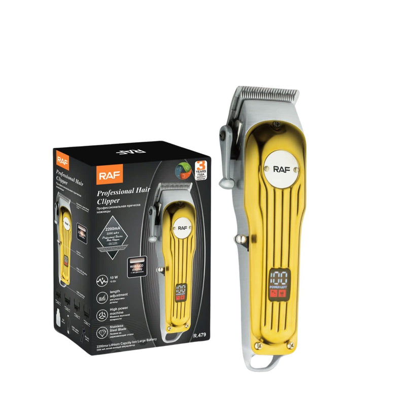 Cortadora de Cabello Eléctrica 10W Cuchillas de Acero  Cable USB Incluye peines. 110V/60Hz Cortadora Barbero