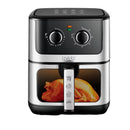 Freidora de Aire 6.5L 1500W 110V 60Hz  Perilla  Canasta Grande con Ventana Antiadherente 360°  Air Frier