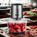 Procesador de Alimentos 800W Bowl Vidrio 2L con 4 Cuchillas Espirales. 110V/60 Hz. Mezclador de Alimentos