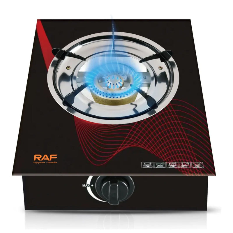 Estufa de Gas de 1 Quemador con Encendido Electrónico y Panel Reforzado. Estufa de mesa a gas