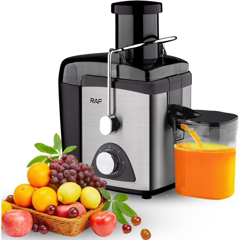 Extractor de jugos 800W 110V/60Hz con Jarra 600ml y Motor silencioso.  Extractor Juicer