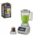 Licuadora 200W 110V/60Hz  1.5L con Molino 2 en 1  4 Cuchillas y 5 Velocidades. Fácil de Limpiar. Blender