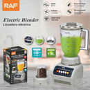 Licuadora 200W 110V/60Hz  1.5L con Molino 2 en 1  4 Cuchillas y 5 Velocidades. Fácil de Limpiar. Blender