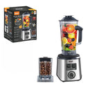Licuadora eléctrica  y Moledor de Café 2 en 1 2300W 110V/60Hz  6 cuchillas y vaso 2L. Blender y Accesorio Moledor