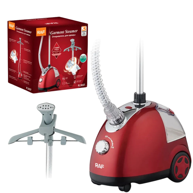 Plancha Vaporizadora de Prendas de Vestir 1700W Vapor Continuo y Cabezal 110V/60 Hz. Vaporizador de Ropa.