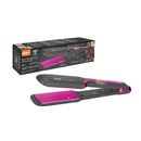 Plancha de Pelo Profesional 45W  Control 140°-200°C Uso Seco y Húmedo con Revestimiento Cerámico 110V/60Hz