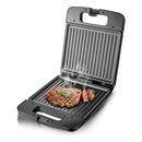 Sandwichera Eléctrica 1400W con Revestimiento Antiadherente y Calor Doble Cara 110V /60hz.  Grill para Emparedados.