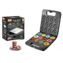 Máquina para Mini Donas 1400W con Revestimiento Antiadherente y Doble Cocción 110V /60hz. Donut Maker