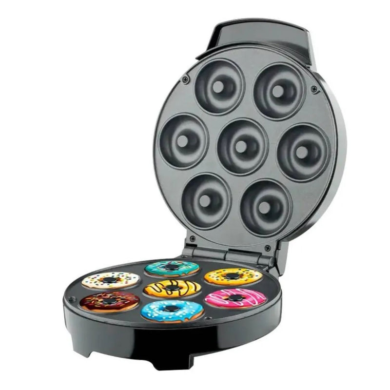 Máquina para Mini Donas 1000W con cocción Doble y Placas Antiadherentes 110V /60hz. Donut Maker
