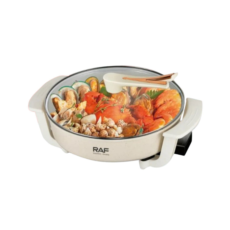 Olla Eléctrica 6L 1200W 100V 60Hz  Calor uniforme Antiadherente. Sartén Eléctrica Cazuela