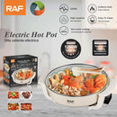 Olla Eléctrica 6L 1200W 100V 60Hz  Calor uniforme Antiadherente. Sartén Eléctrica Cazuela