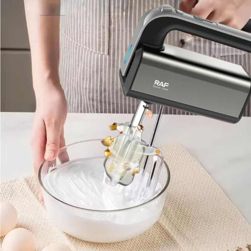 Batidora de Mano 300W 5 Velocidades con Varillas Dobles 110V/60 Hz. Mezcladora