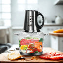 Procesador de Alimentos 300W con Bowl de Vidrio 3L, Bajo Ruido  110V/60 Hz. Mezclador de Alimentos