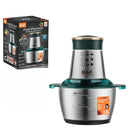 Procesador de Alimentos 400W 2L con Cuchillas en Espiral, Bajo Ruido. 110V/60 Hz.  Mezclador de Alimentos