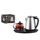 Hervidor Eléctrico con tetera de vidrio 750W apagado automático 110V /60hz . Hervidor con infusor.