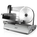 Cortadora Rebanadora de embutidos 130W 190mm 110V/60Hz. Espesores 1-15 mm. Ancho hoja 200 mm Cortadora de Alimentos.