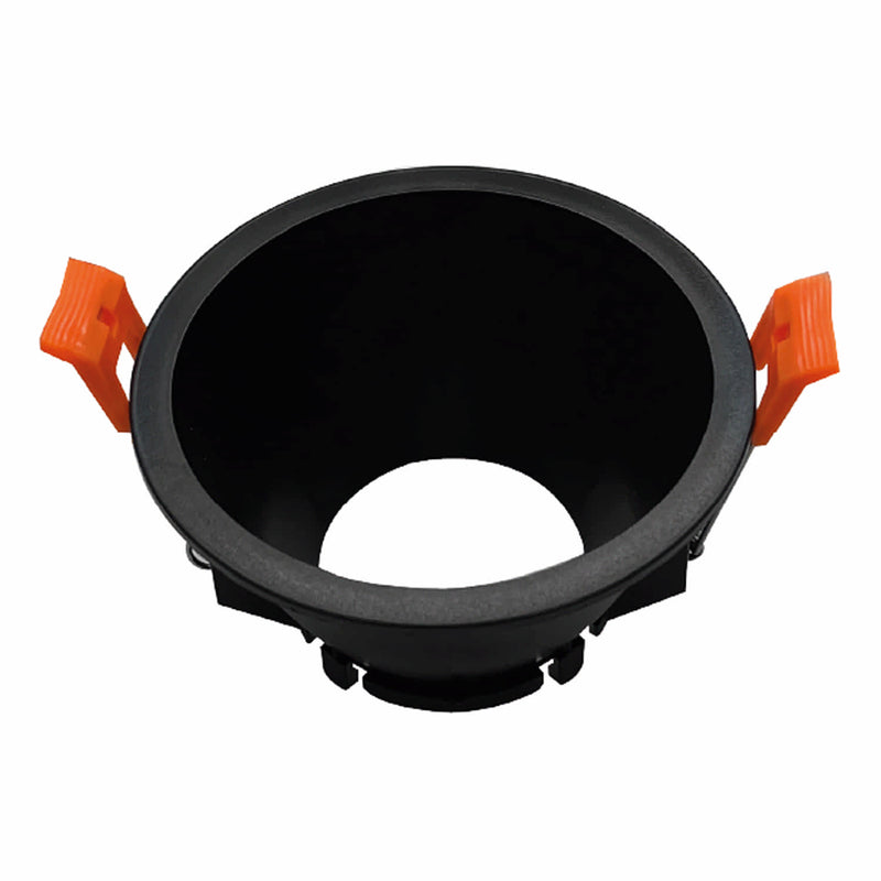 OJO DE BUEY 1XGU10 PLASTICO NEGRO ojo de buey de 1xGU10 en plástico negro es una opción elegante y f