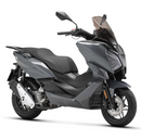 Moto Scooter SC300 Morbidelli Color Negro Motor Monocilindro 4 tiempos, 4 válvulas, Tanque 11L Automática