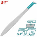 Machete Caguayano TOTAL con mango remachado y cabeza fina.