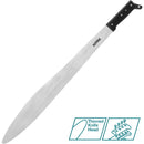 Machete Caguayano 22" con mango remachado y cabeza fina.