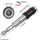 Soporte de puntas destornillador flexible 1/4" con un ángulo de 20°
