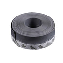 Goma burlete autoadhesivo para puertas, antipolvo, 5mx25mm, color gris