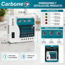 Protector De Voltaje 120V 50/60Hz.Corriente 15A. Ideal Para Aires Acondicionados y Equipo de Refrigeración con Retardo 180 Seg (3min)