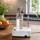 Dispensador de Agua Eléctrico. Bomba Automática de Un Solo toque para garrafón o garrafa de agua (tubo de extracción de 1.2m). Color Blanco.