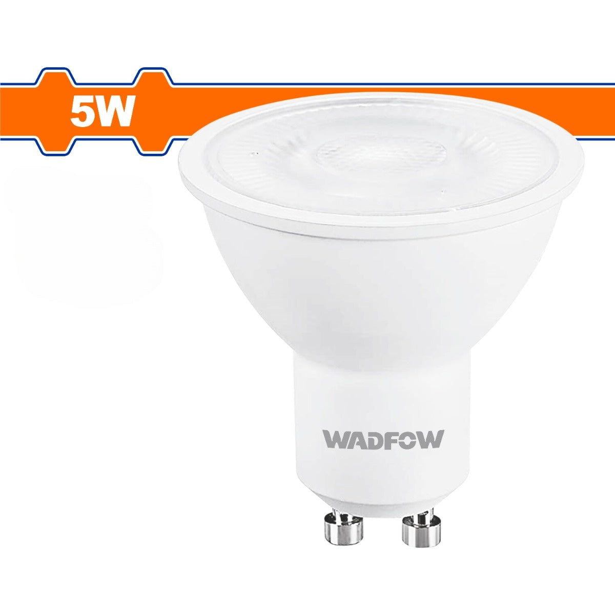 Bombillos  Reflectores de LED 5W 100~240V/50-60Hz. 15000 horas. 400 Lumens. Base GU10.