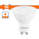 Bombillo Reflector LED 5W 2700K 100~240V/50-60Hz. Luz Cálida. 15000 horas. 400 Lumens. Base GU10.