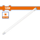 Tubo LED 18W 3000K 100~265V/50-60Hz. Luz Cálida. 15000 horas. 1800 Lumens. Base G13.