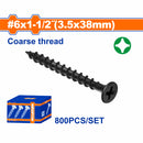 Tornillos Para Gypsum Yeso Rosca Gruesa Phillips