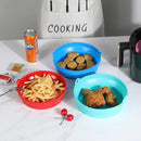 Olla de silicona para freidora de aire, 22cm de diámetro.