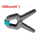 Pinza de Resorte para Sujecion de 4". Longitud de 110 mm. Fuerza de agarre: 12 Kg.