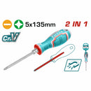 Juego de Destornilladores 2 en 1 con Mango Intercambiable. Cr-V.