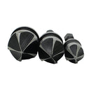 Brocas avellanado 3 Pcs 1/4" Hex 12/16/19mm