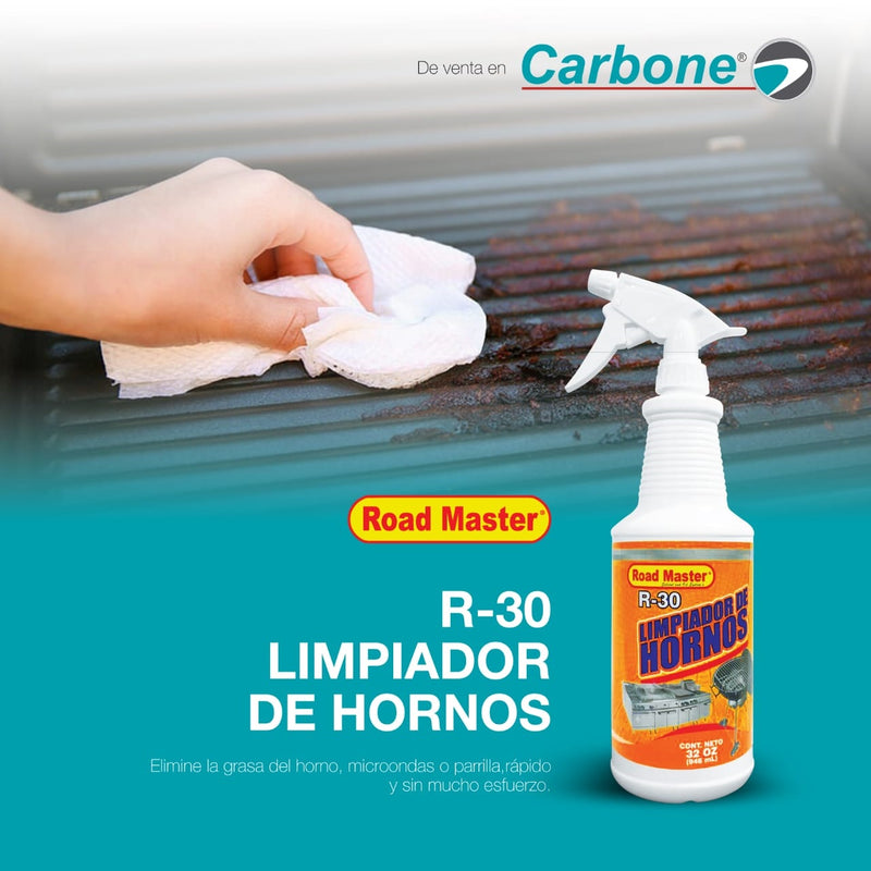 Limpiador desengrasante de hornos y bbq 32 oz.