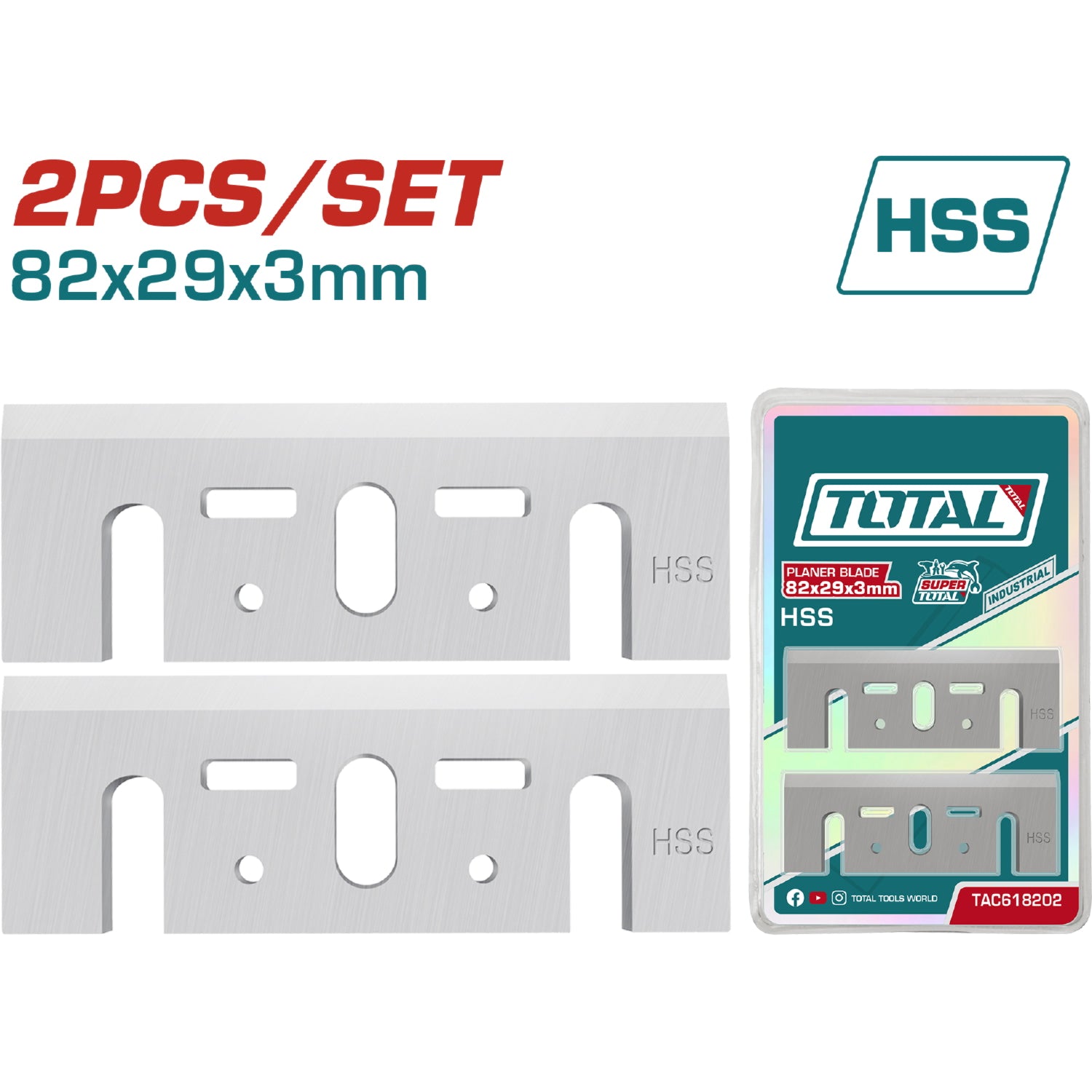 Cuchillas para cepillo de madera manual