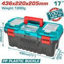 Caja de herramientas de PP, 436mm (17") *220mm(8.7")*205mm(8")