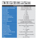 Maquina soldar Tig DC alta frecuencia y electrodo TIG 200PD-DV  110/220V. USO INDUSTRIAL