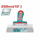 Espatula de drywall de 10" (250mm). Espesor 0.5 mm.