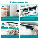 Funda Kit de mantenimiento para lavar aire acondicionado de pared. (Set de 7 pcs)