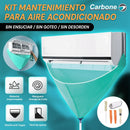 Funda Kit de mantenimiento para lavar aire acondicionado de pared. (Set de 7 pcs)