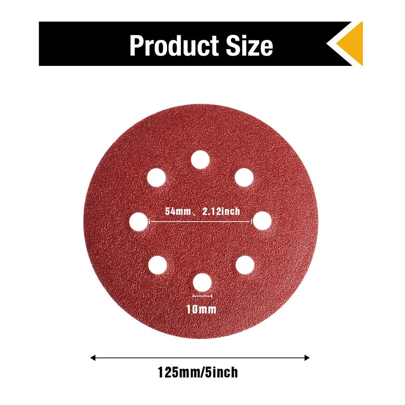 Almohadillas de lija para maquinas Lijadoras (Set de 72 pcs)