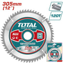 Disco Corte Para Aluminio 305Mm(12") 120T,Arbor:30Mm 16Mm Y Anillo 25.4Mm