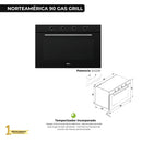 Horno empotrable America 90 Gas Grill